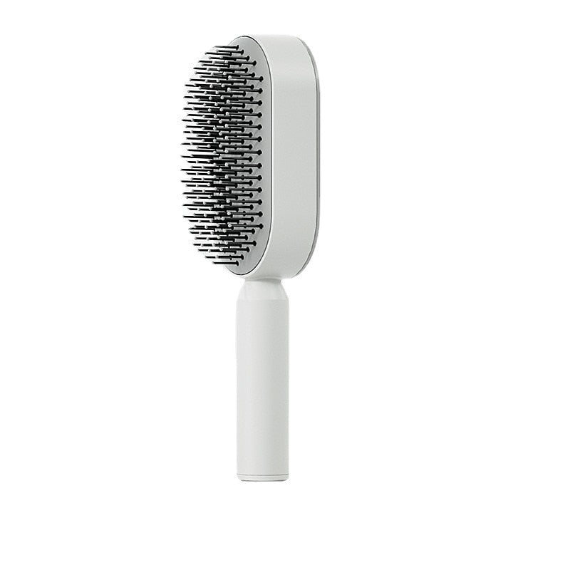 Self Cleaning Anti-Static Hair Brush with Airbag Massager