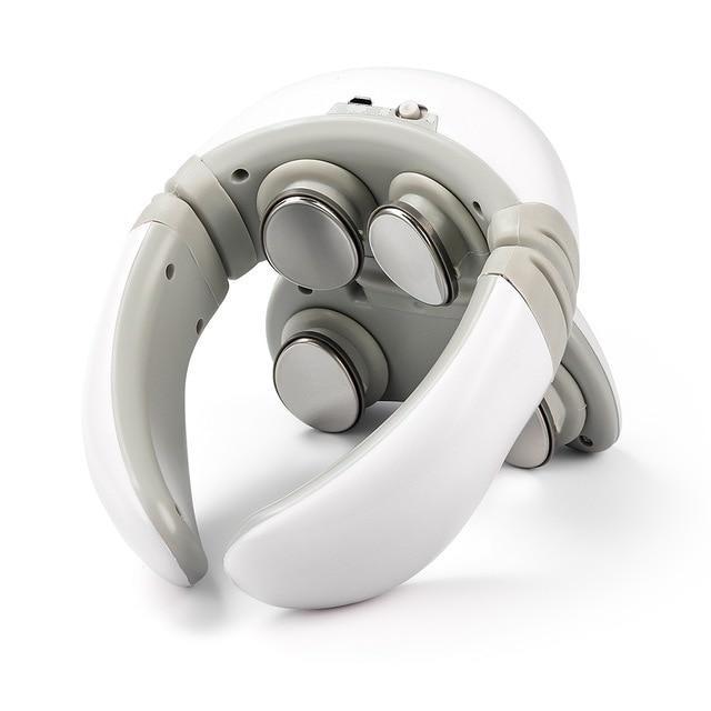 Intelligent 4D Neck Shoulder Massager with TENS Pulse Technology