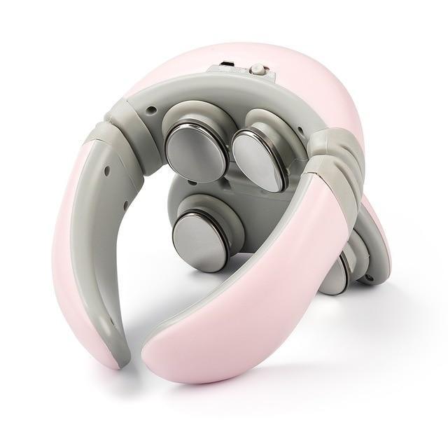 Intelligent 4D Neck Shoulder Massager with TENS Pulse Technology