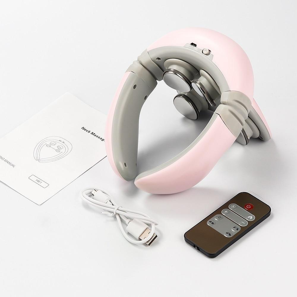 Intelligent 4D Neck Shoulder Massager with TENS Pulse Technology