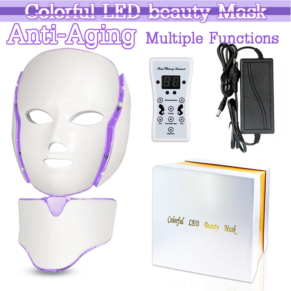 7-in-1 Photodynamic LED Facial Beauty Mask