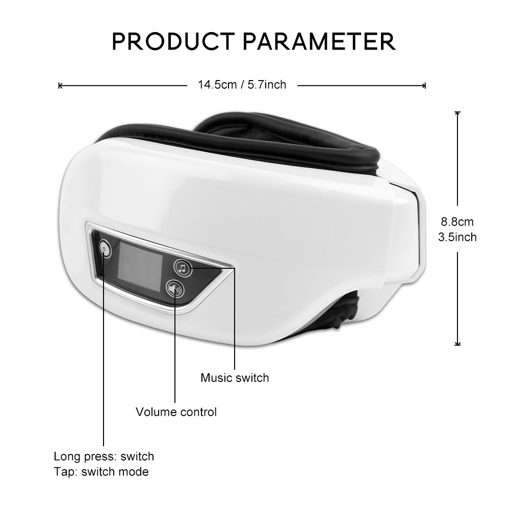 Multifuntional 6D Smart Airbag Eye Massager