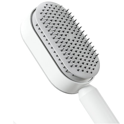 Self Cleaning Anti-Static Hair Brush with Airbag Massager