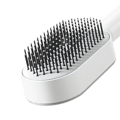 Self Cleaning Anti-Static Hair Brush with Airbag Massager