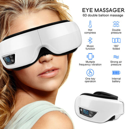 Multifuntional 6D Smart Airbag Eye Massager