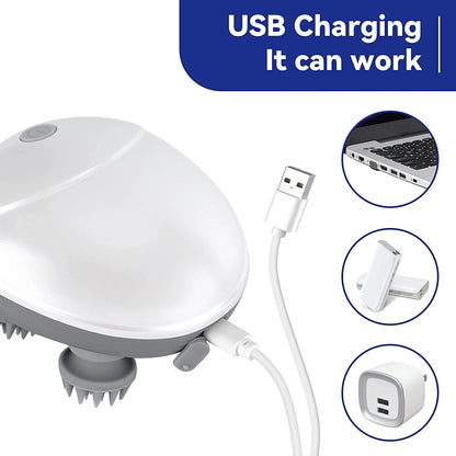 Portable Deep Tissue Soothing Head and Scalp Massager