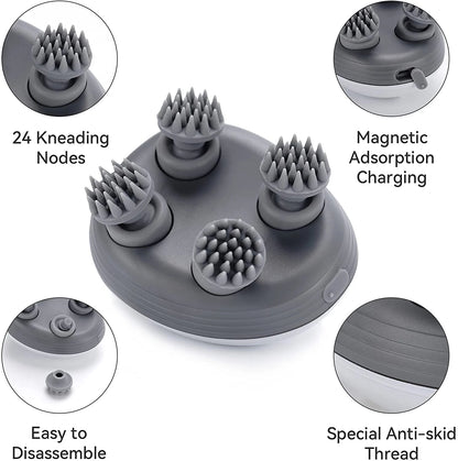 Portable Deep Tissue Soothing Head and Scalp Massager